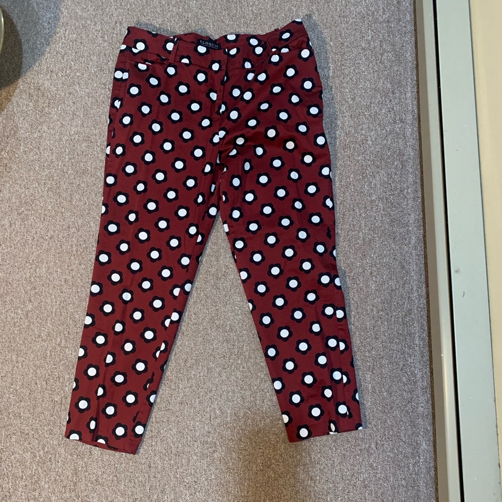 Printed Kady Pants